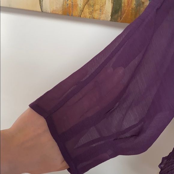 Guess Small, Romantic Sheer Top, Small, NWOT - Picture 6 of 8